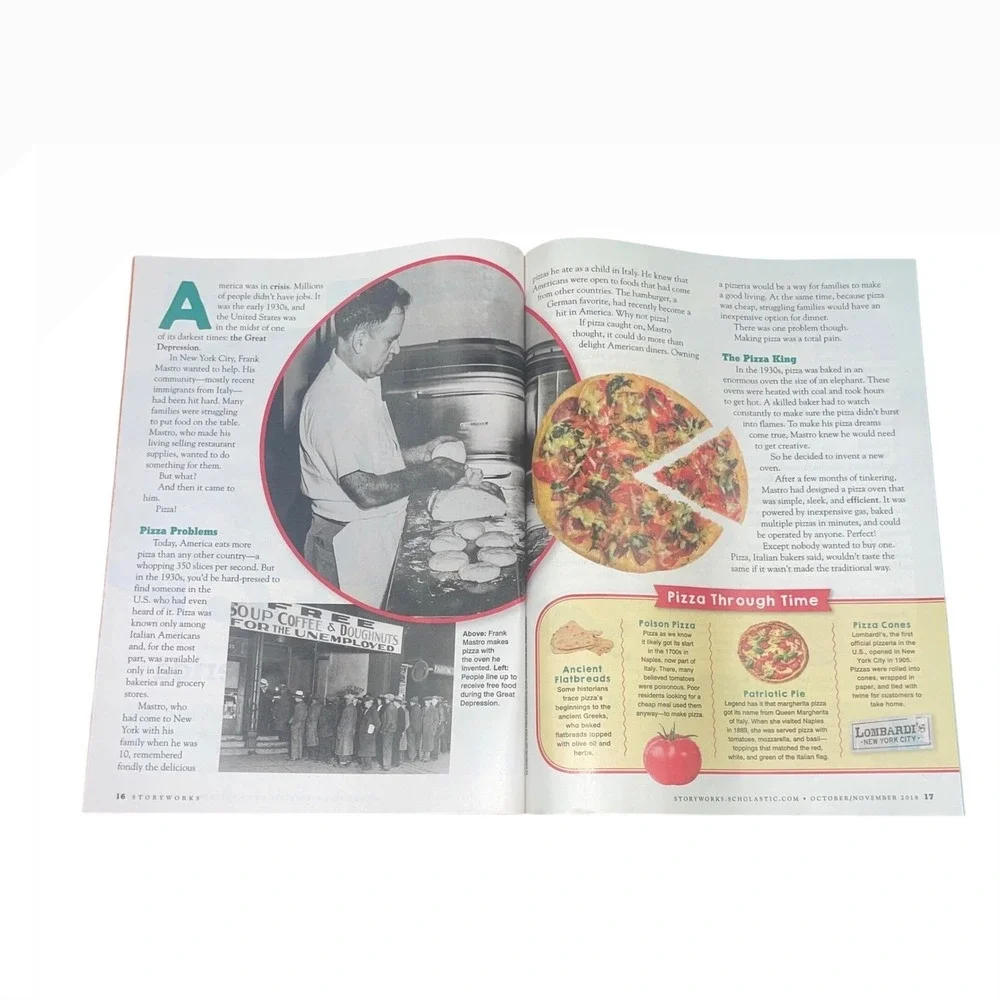 Scholastic Storyworks Complete Teaching Lesson Oct/Nov 2018 11 Student Magazines